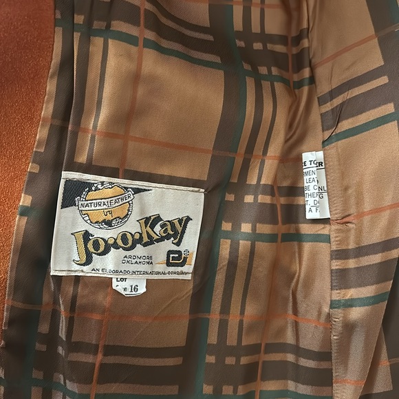 Vintage suede fringe jacket - Picture 4 of 4